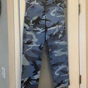 Rothco Kids Blue Camouflage Cargo Pants